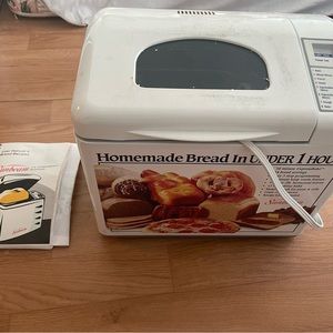 Sunbeam bread maker